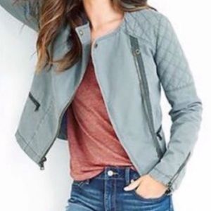 Gap Quilted Moto Jacket
